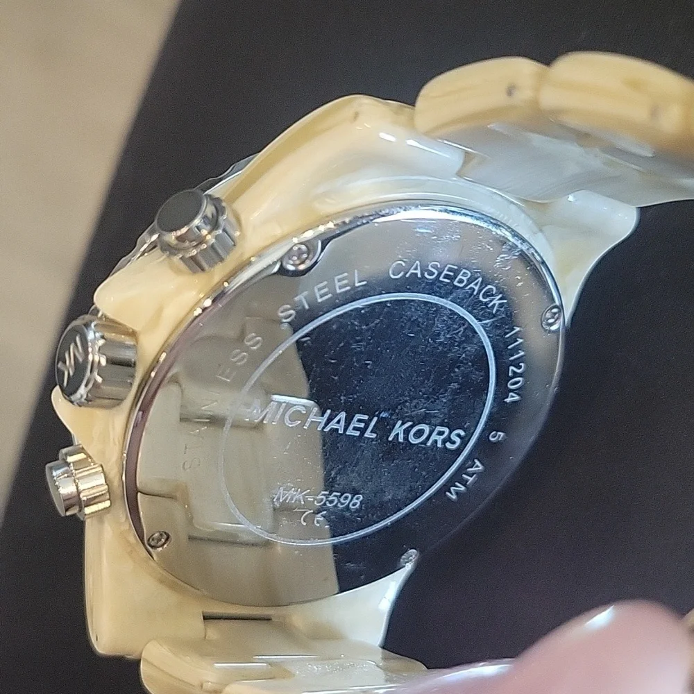 MICHAEL KORS  | Madison Acrylic Ladies Watch - Picture 4 of 7